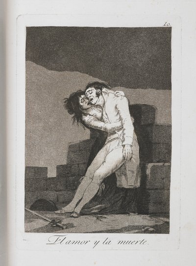 Planche de Los Caprichos, 1797-1798 - Francisco de Goya